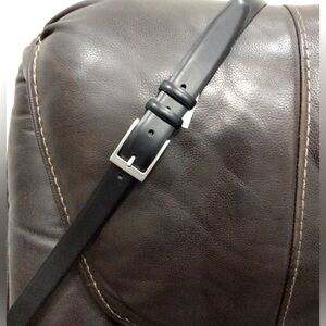 Men’s Wearhouse Big & Tall Black Leather Men’s Belt Size 58
